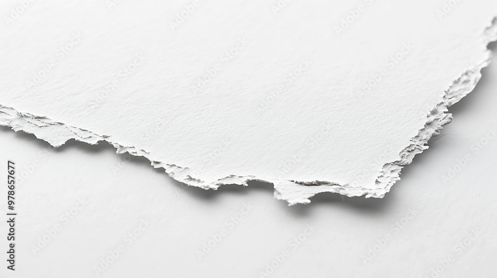 Poster White Paper Texture Pattern : Generative AI
