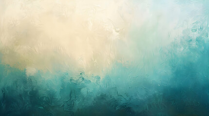 Obraz premium Gradient Navajo White to Pale Turquoise abstract background