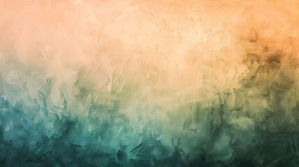Fototapeta premium Gradient Pale Green to Peach Puff abstract background
