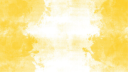 Abstract yellow watercolor background.Hand painted watercolor. vector