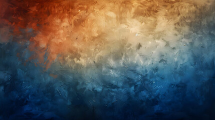 Obraz premium Gradient Sienna to Steel Blue abstract background