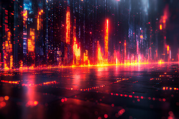 Naklejka premium Price Drop Business