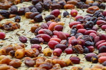 dried fruits and red dates 