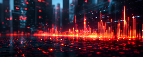 Naklejka premium Price Drop Business