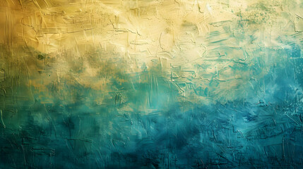 Gradient Turquoise to Wheat abstract background