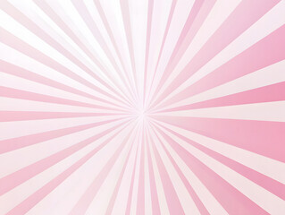 Pastel Pink and White Starburst Radiating Background for Creative Designs and Invitations