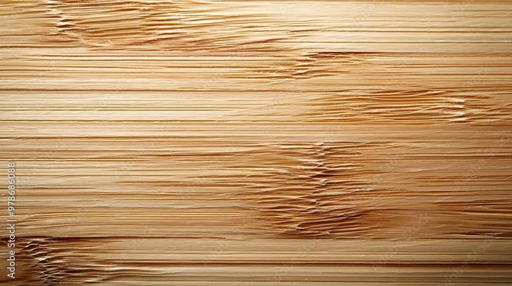 Poster light bamboo wooden board background texture : generative ai