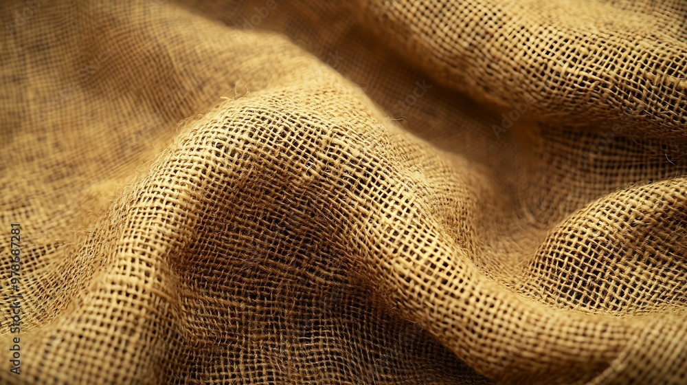 Aufkleber old ragged fabric background : generative ai