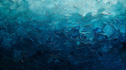 Fototapeta premium Gradient Aquamarine to Deep Sky Blue abstract background