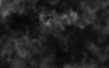 Abstract black and white realistic smoke clouds with shadow overlay effect background. Mystery dark background with spooky white light and fog. Vector illustration of smoky mist toxic vapor on floor.