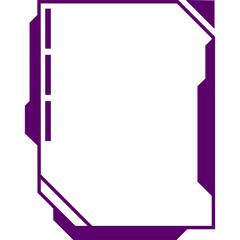 Futuristic Frame Border