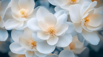 Fototapeta premium a bunch of white flowers that are in the middle of a flower wallpapers, flower wallpapers, wallpapers, wallpapers, wallpapers.&nbsp;
