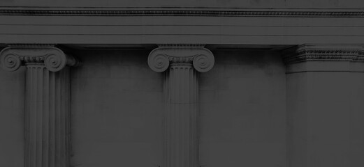ancient columns perfect as a graphic background suitable for wallpaper or graphic design