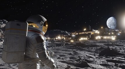 Space Habitat The Lunar Surface