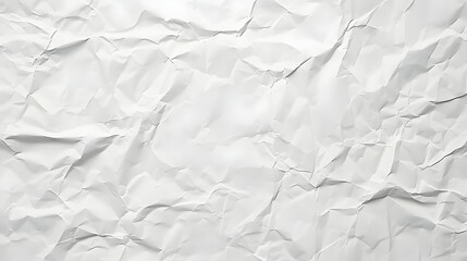 Fototapeta premium A Close-Up View of a Crumpled White Paper Texture, Creating a Distinctive Background for Design Projects