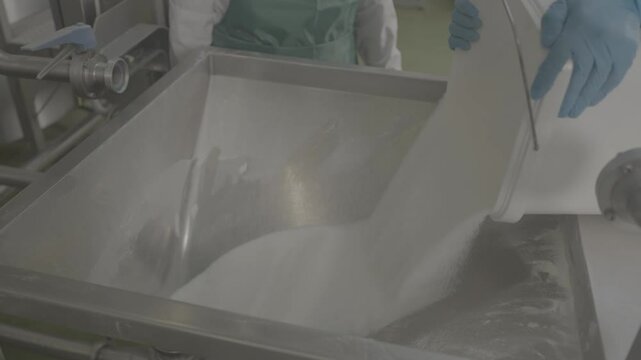 add sugar to make ice cream, V-log