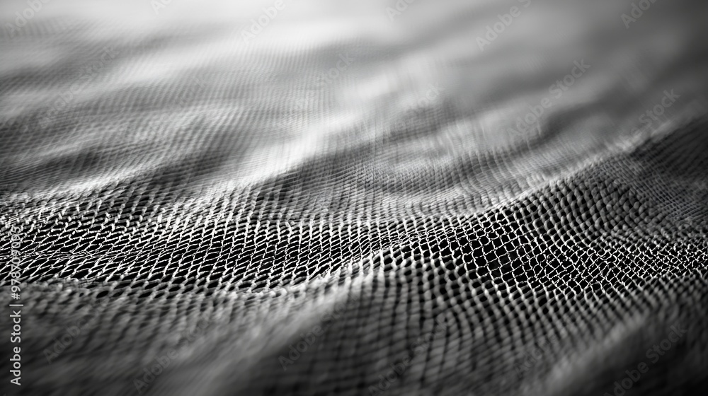 Poster Netting Texture Pattern : Generative AI