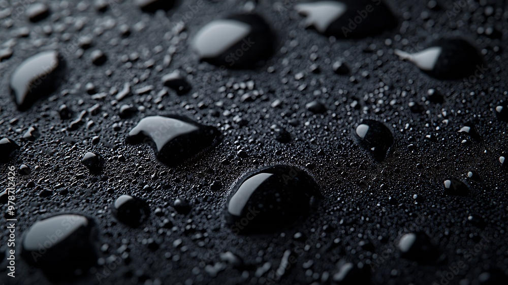 Poster foam rubber texture : generative ai