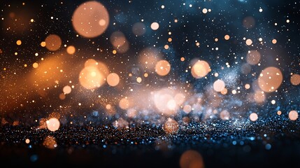 Obraz premium Abstract Bokeh Background : Generative AI