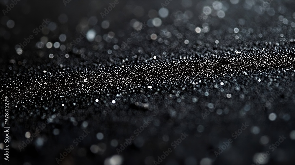 Poster black dusty and scratchy surface background : generative ai