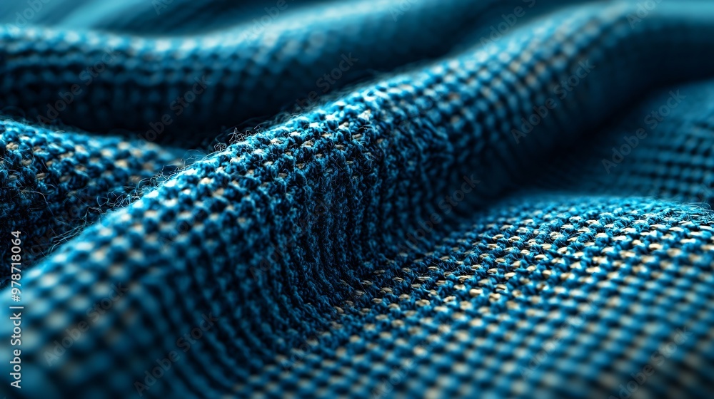 Poster fabric texture : generative ai
