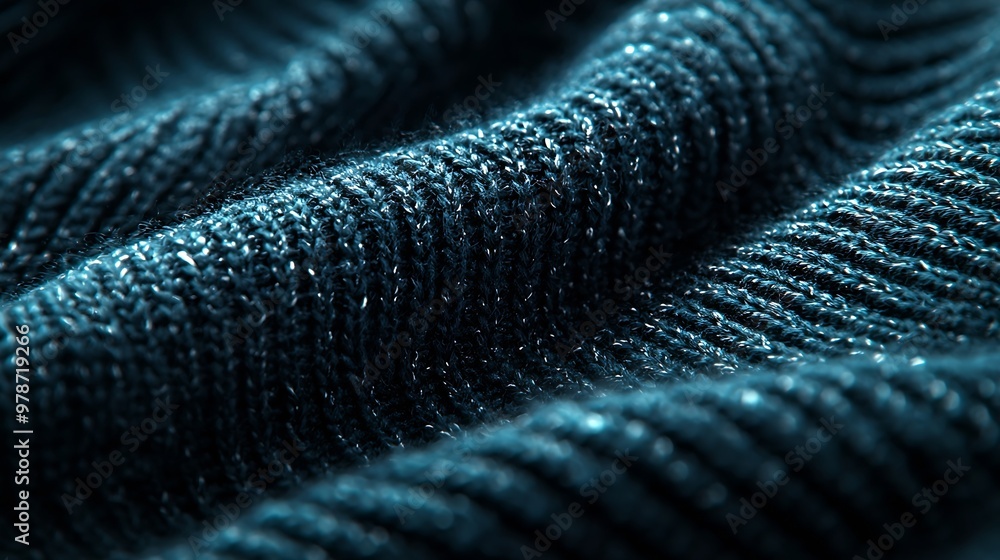 Poster dark sweater background texture : generative ai