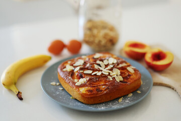 homemade baked goods - gluten and sugar free apple pie