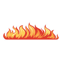 Fire Flame ClipArt, red fire flame illustration, Fire Flame vector 
