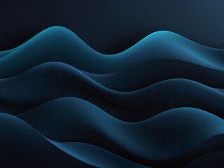 Fototapeta premium Abstract Blue Wave Background