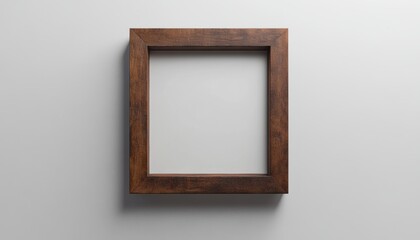 Wooden Frame Mockup.