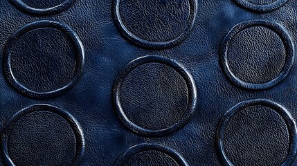 Dashed Circles Seamless Texture : Generative AI