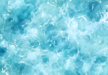 Obraz premium Realistic Blue Water Ripples with Sunlight Reflections on a Calm Surface