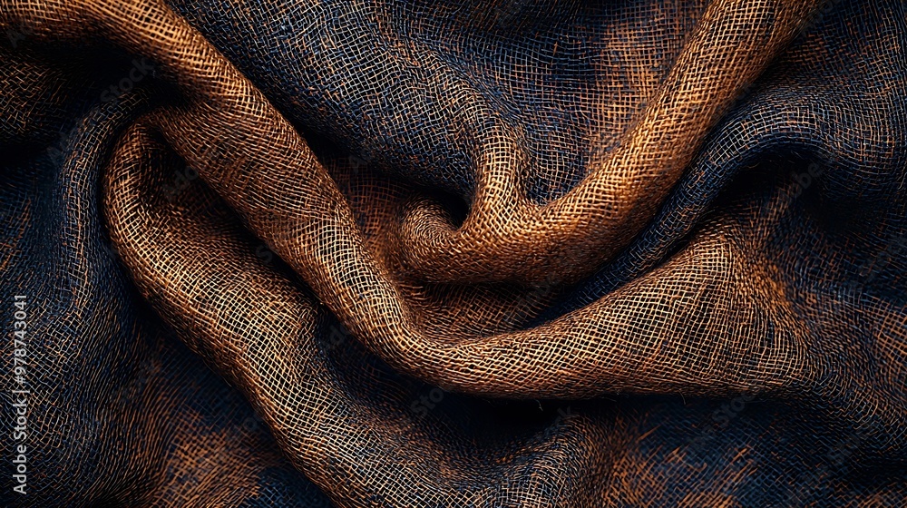 Aufkleber grungy fabric background : generative ai