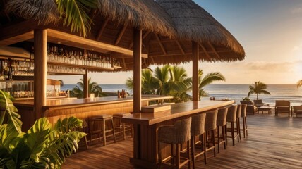 Obraz premium Seaside bar