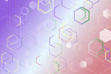 Random geometrical technology web site background - chaotic trendy modern vector illustration