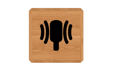 wooden icon