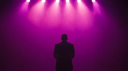 A tech-savvy startup founder presents their business pitch using advanced presentation software and hologram technology, showcasing futuristic tools for engaging investors and driving innovation.
