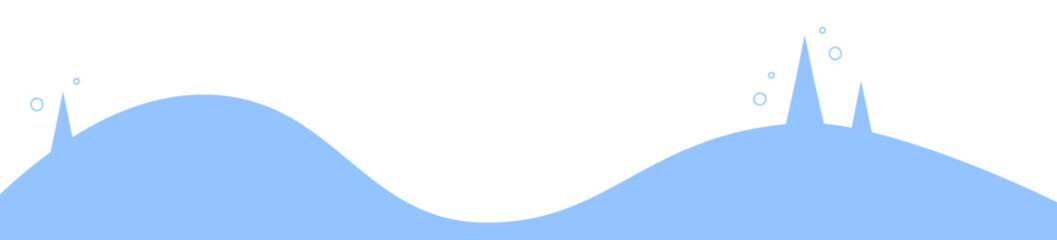 blau welle landschaft voll weihnachten hintergrund Baum