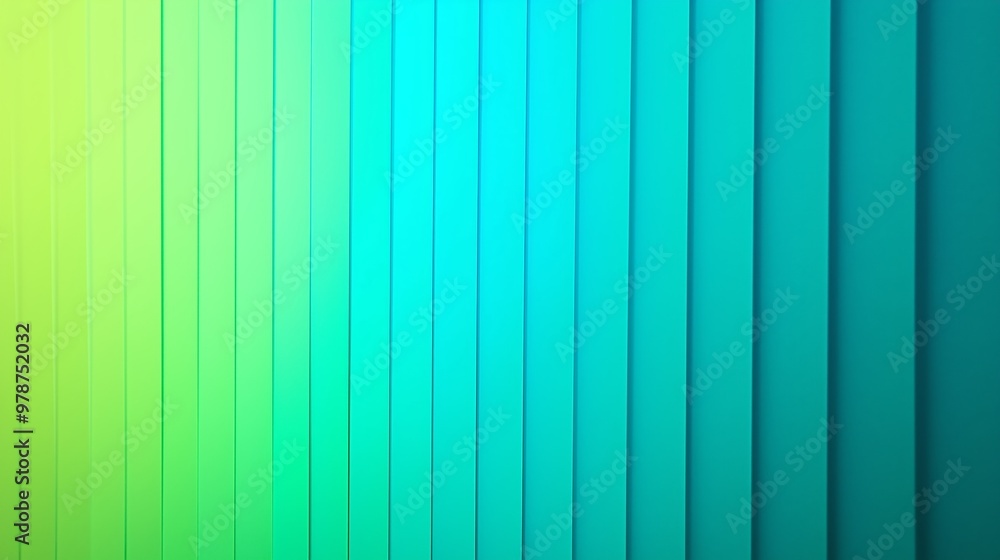 Poster a vibrant gradient featuring shades of green and blue, creating a serene and modern backdrop for var