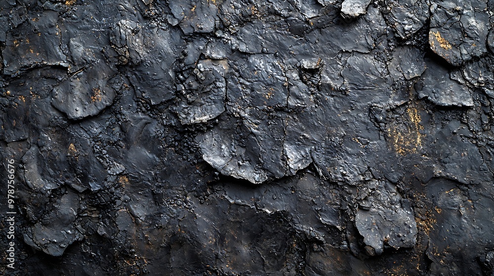 Poster texture of mica an industrial silicate material closeup top view : generative ai