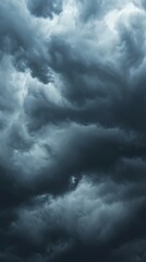 Obraz premium Dark Stormy Clouds in the Sky