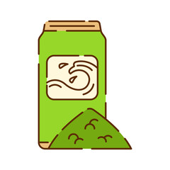 Canned Matcha Drink Icon
