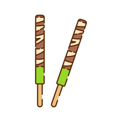 Matcha Bar Snacks Icon