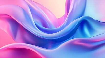 Obraz premium A contemporary 2D background with smooth gradients and dynamic flowing lines, hyper-real, sharp images, high quality