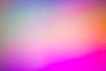 Abstract A soft and bright colorful gradient background