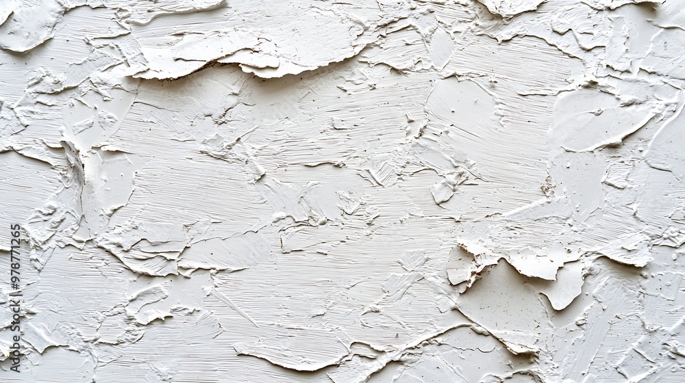 Poster flat texture of white fiberboard top view : generative ai
