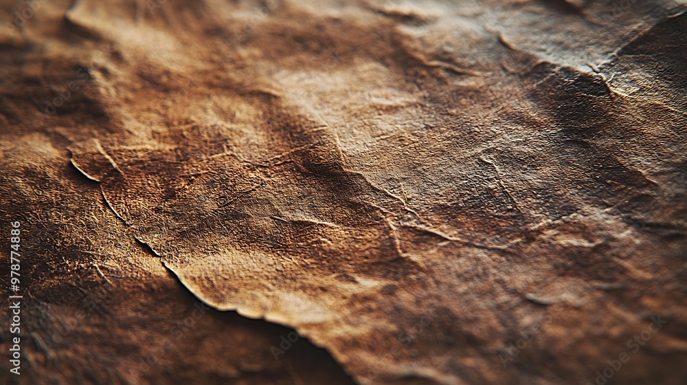 Poster kraft texture : generative ai