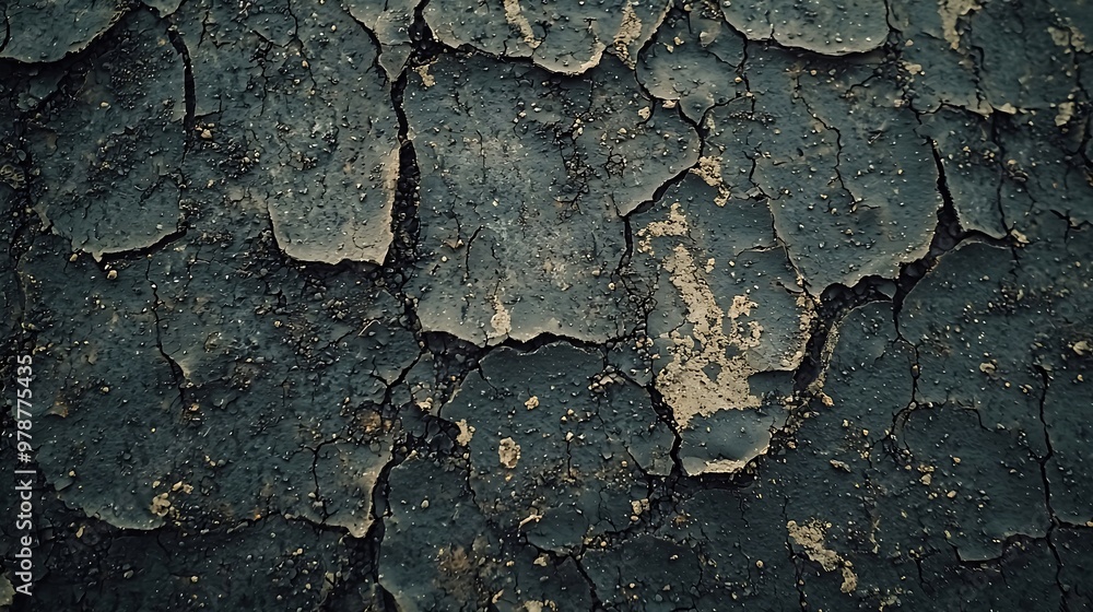 Aufkleber grungy surface texture : generative ai