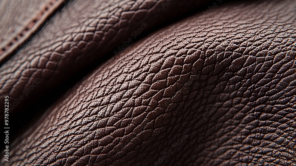 Poster natural leather background texture pattern : generative ai