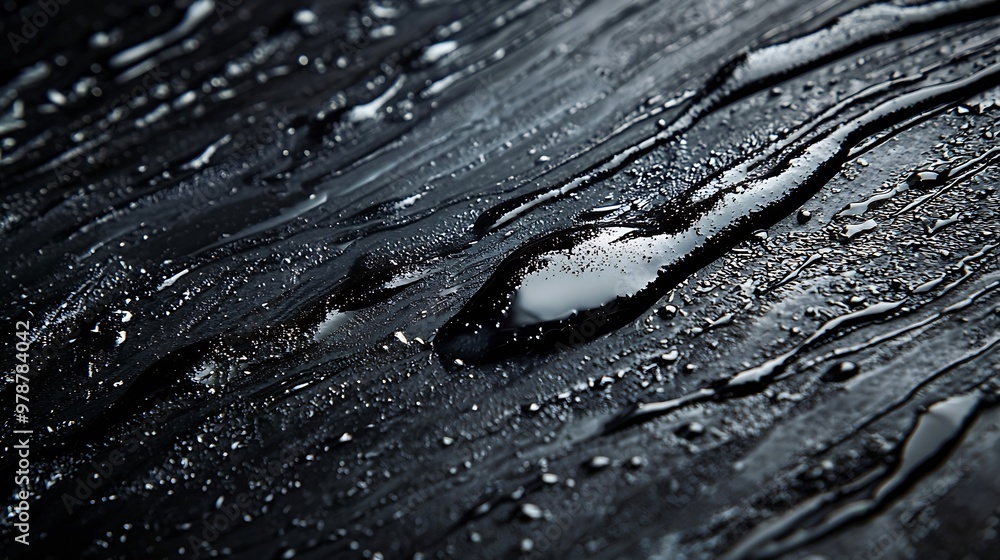 Poster Black Modern Background Texture Pattern : Generative AI